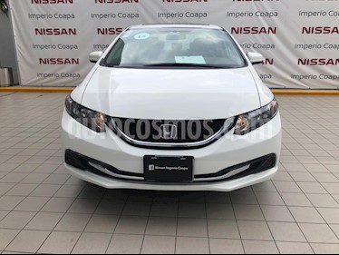 foto Honda Civic EX Aut usado (2014) color Blanco Marfil precio $189,000