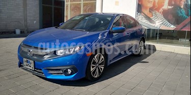 foto Honda Civic Turbo Plus Aut usado (2016) color Azul precio $285,000