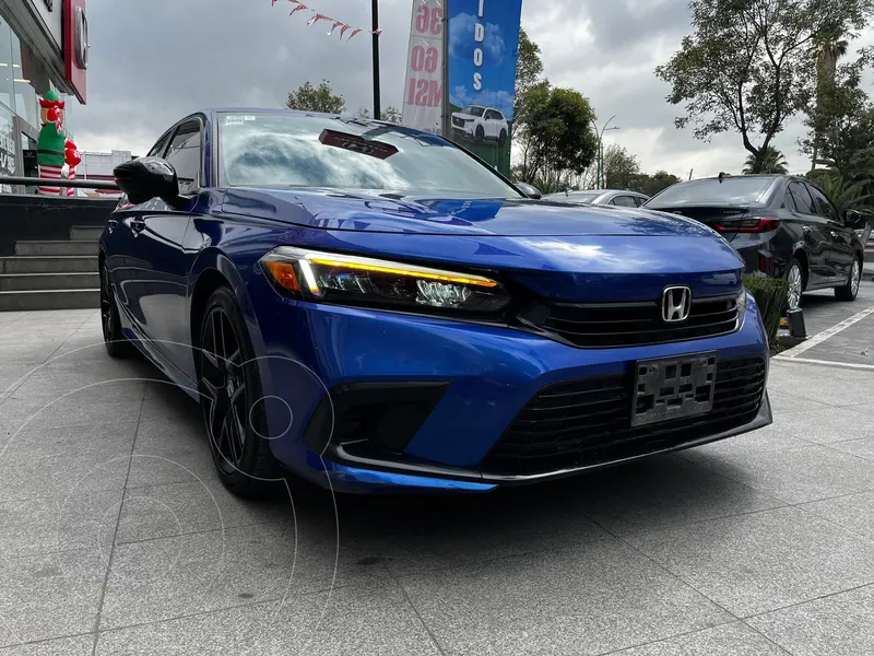 Foto Honda Civic Sport usado (2022) color Azul financiado en mensualidades(enganche $187,891 mensualidades desde $7,905)