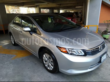 foto Honda Civic LX 1.8L Aut usado (2012) color Plata precio $138,500
