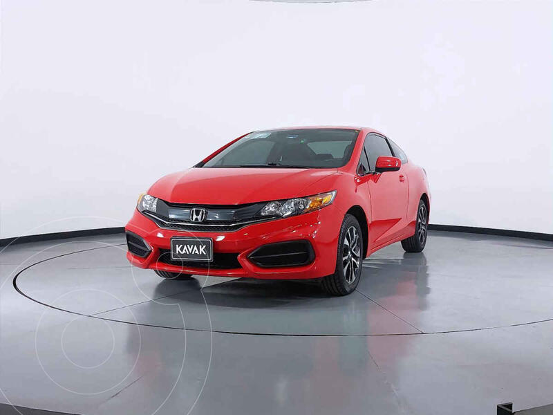 Foto Honda Civic Coupe EX 1.8L Aut usado (2014) color Rojo precio $244,999
