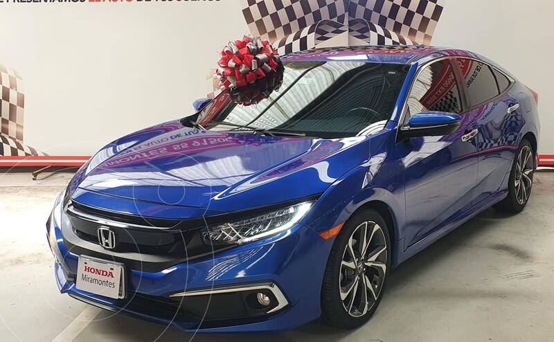 Foto Honda Civic Touring Aut usado (2019) color Azul precio $445,000