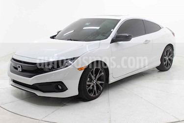 Honda Civic 2p Coupe Turbo L4/1.5/T Aut usado (2019) color Blanco precio $415,000