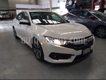 foto Honda Civic 4P TURBO PLUS SEDAN CVT 1.5T 174 HP PIEL QC GPS R usado (2017) color Gris precio $299,000