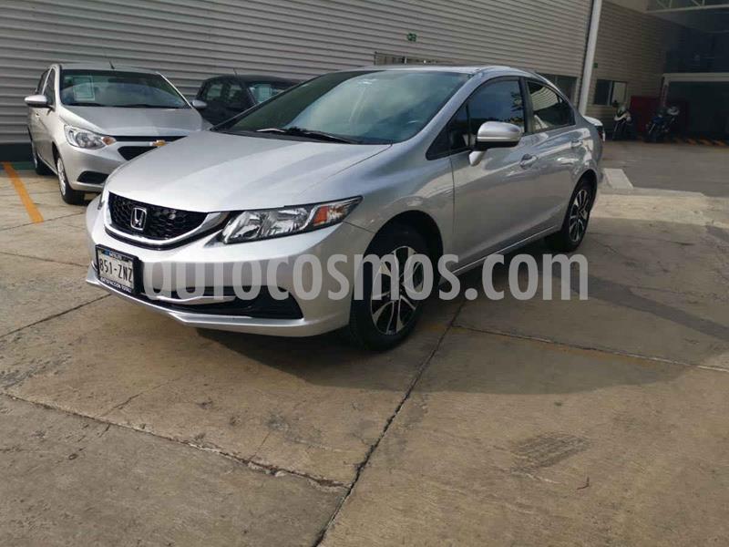 Honda Civic EX 1.8L usado (2014) color Plata precio $175,000
