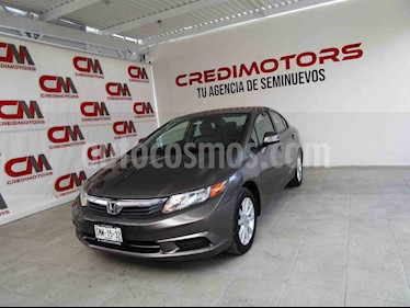 foto Honda Civic EX 1.8L Aut usado (2012) color Gris precio $142,000