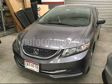 Honda Civic 4p LX Sedan L4/1.8 Aut usado (2014) color Plata precio $190,000
