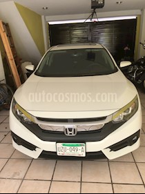 Honda Civic Turbo Aut usado (2017) color Blanco Marfil precio $275,000
