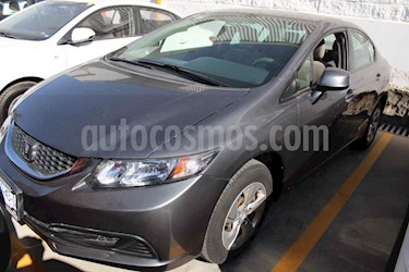 foto Honda Civic 4p LX Sedan 5vel usado (2013) color Gris precio $149,000