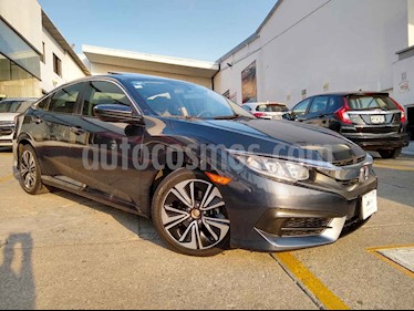 Honda Civic Turbo Aut usado (2016) color Azul precio $249,900