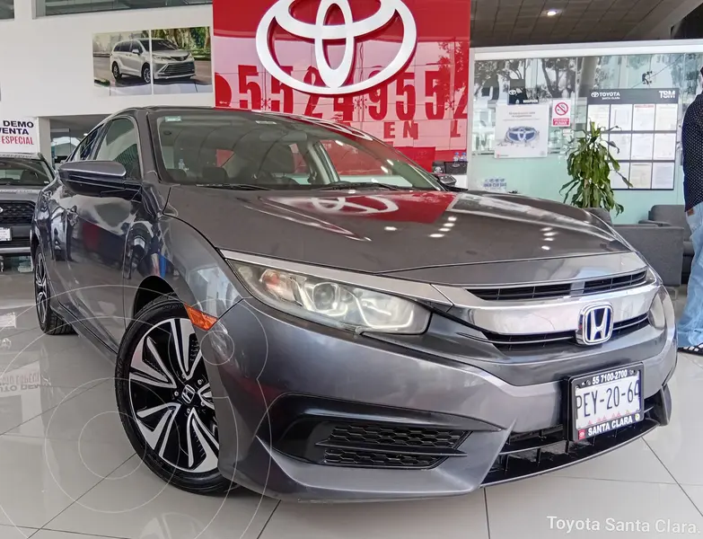 Foto Honda Civic Turbo Aut usado (2016) color Gris precio $245,000