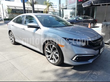 Honda Civic Turbo Plus Aut usado (2019) color Plata Lunar precio $340,000
