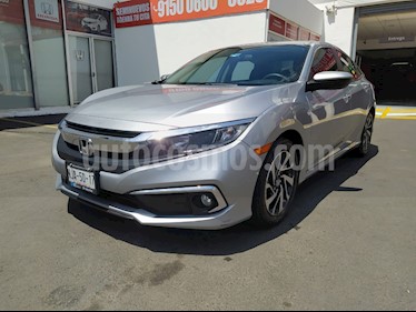 Honda Civic i-Style Aut usado (2019) color Plata Lunar precio $356,000