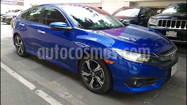 Foto venta Auto usado Honda Civic Touring Aut (2018) color Azul precio $385,000