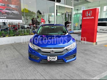 Foto venta Auto usado Honda Civic Turbo Aut (2017) color Azul precio $329,900