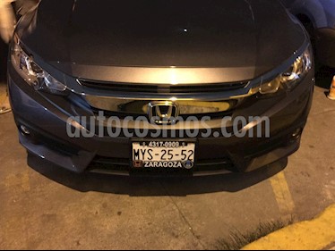 foto Honda Civic Turbo Plus Aut usado (2016) color Acero precio $274,999
