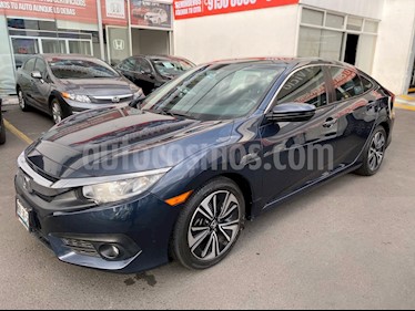 foto Honda Civic Turbo Plus Aut usado (2017) color Azul precio $280,000