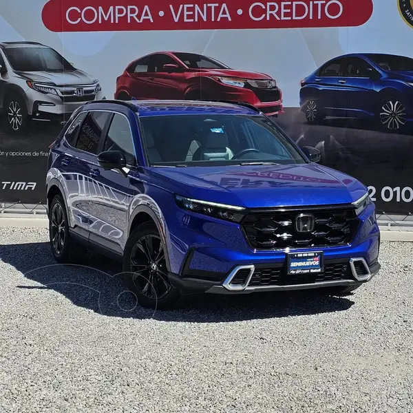 Foto Honda CR-V Hybrid Touring usado (2023) color Azul Dinamico precio $599,900