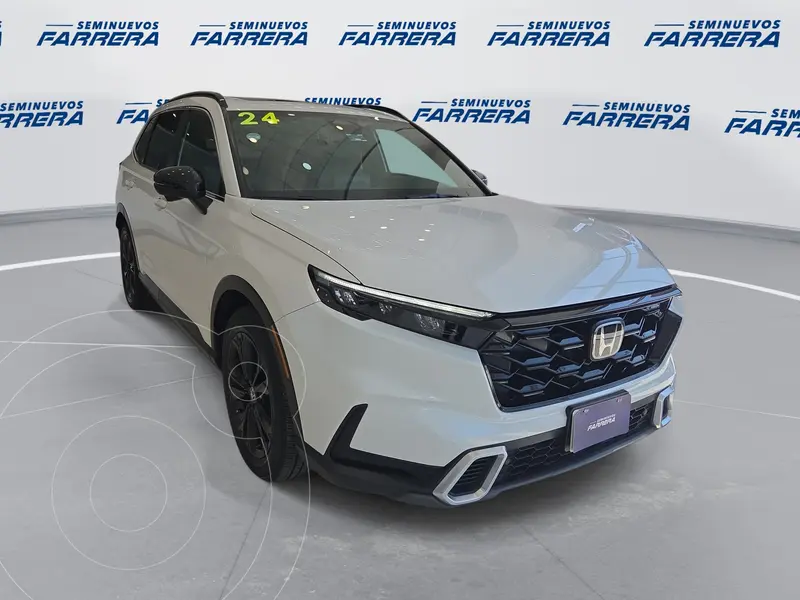 Foto Honda CR-V Hybrid Touring usado (2024) color Blanco financiado en mensualidades(enganche $202,725 mensualidades desde $16,815)