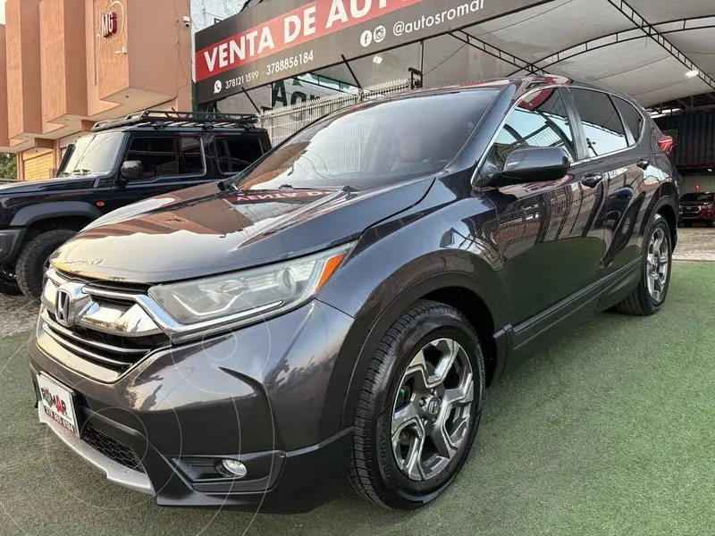 Foto Honda CR-V Turbo Plus usado (2017) color Gris precio $349,999