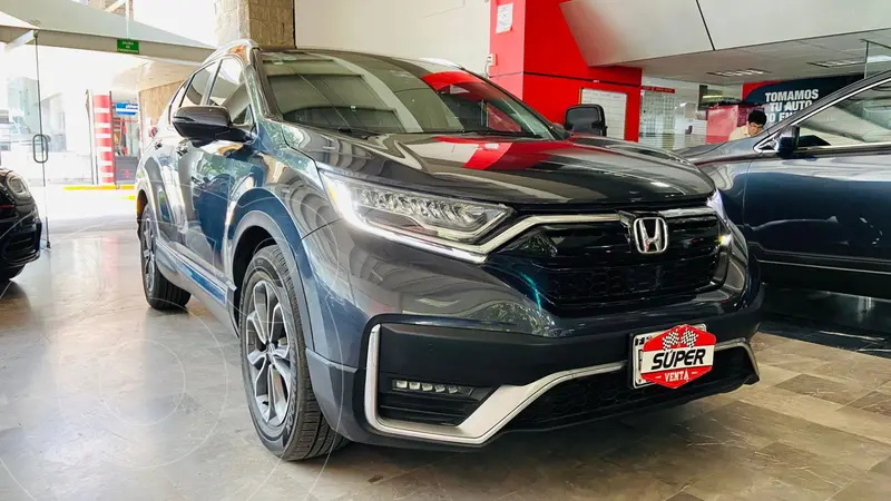 Foto Honda CR-V Touring usado (2021) color Gris Oscuro financiado en mensualidades(enganche $191,770 mensualidades desde $10,309)