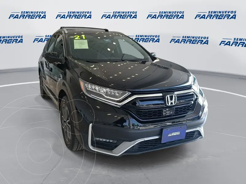 Foto Honda CR-V Touring usado (2021) color Negro financiado en mensualidades(enganche $139,125 mensualidades desde $11,540)