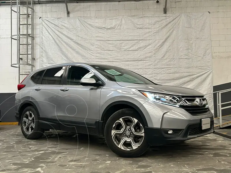 Foto Honda CR-V Turbo Plus usado (2019) color plateado precio $370,000