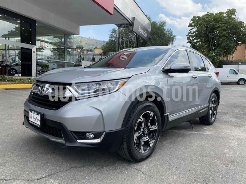 Honda CR-V Touring usado (2018) color Plata precio $425,000