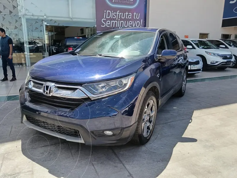 Foto Honda CR-V Turbo Plus usado (2017) color Azul Oscuro precio $398,000