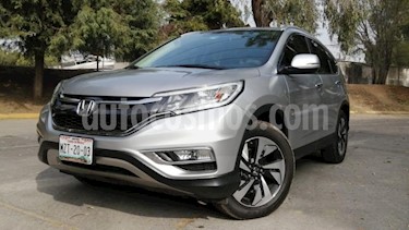Honda CR-V 5P EXL CVT A/AC. AUT. QC PIEL DVD GPS RA-18 usado (2016) color Plata precio $369,000