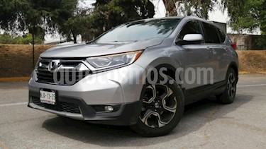 Honda CR-V 5P TURBO PLUS 1.5T CVT PIEL RA-18 usado (2019) color Plata precio $460,000