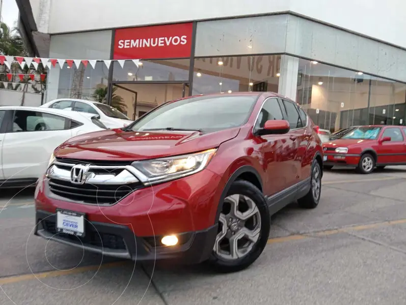 Foto Honda CR-V Turbo Plus usado (2019) color Rojo precio $410,700