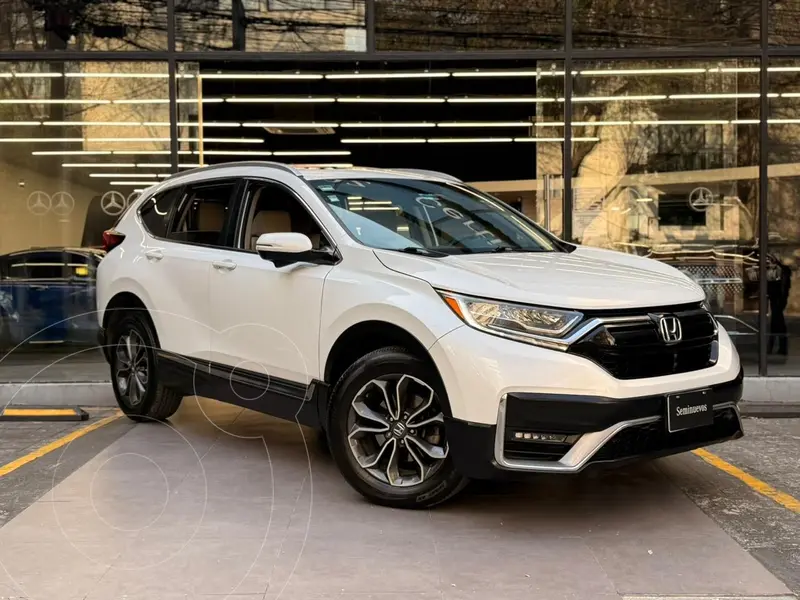 Foto Honda CR-V Touring usado (2021) color Blanco financiado en mensualidades(enganche $196,460 mensualidades desde $8,440)