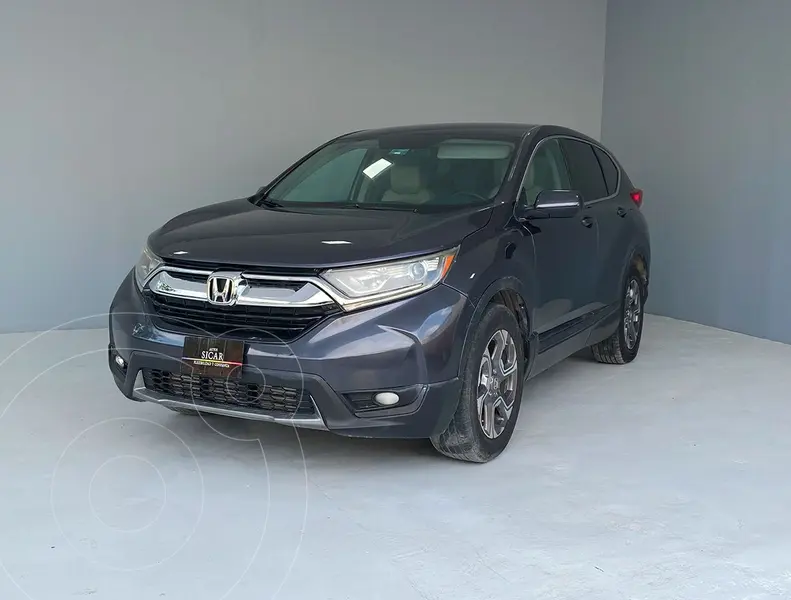 Foto Honda CR-V Turbo Plus usado (2018) color Gris Oscuro precio $299,000