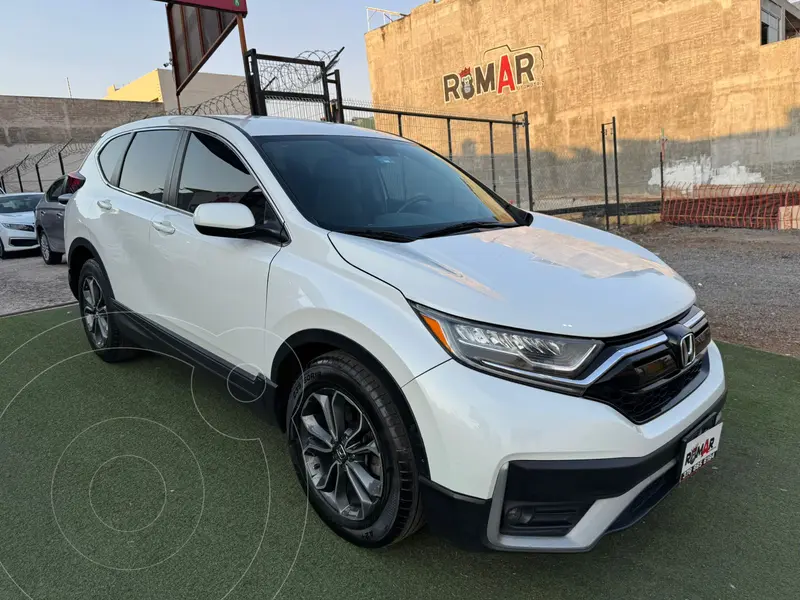Foto Honda CR-V Turbo Plus usado (2021) color Blanco financiado en mensualidades(enganche $165,000 mensualidades desde $9,622)