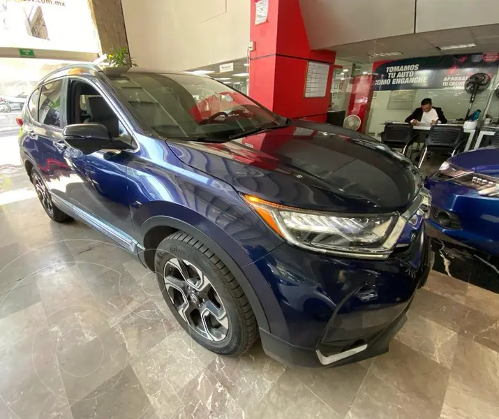 Foto Honda CR-V Touring usado (2019) color Azul precio $449,000