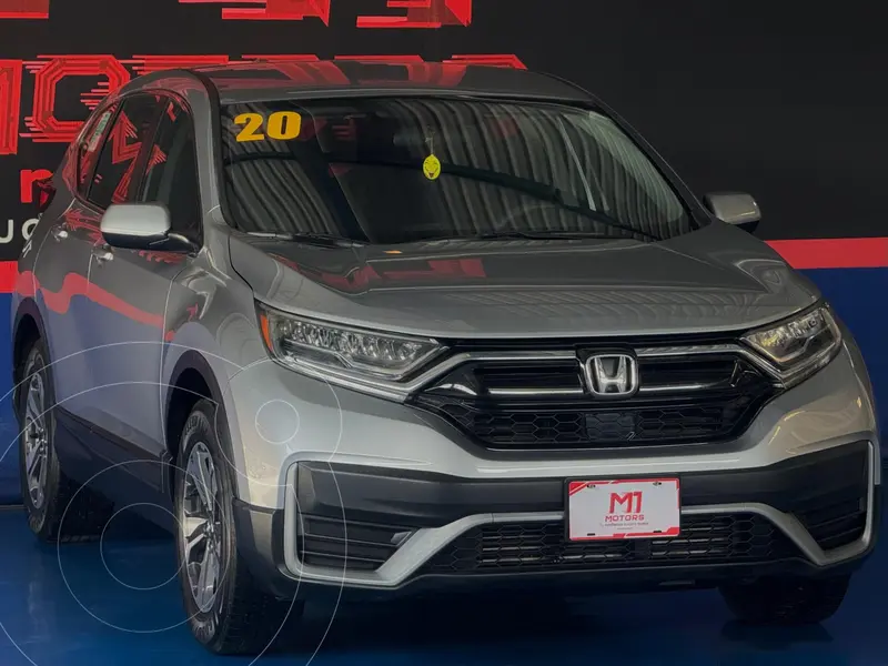 Foto Honda CR-V Turbo usado (2020) color Gris financiado en mensualidades(enganche $72,580)