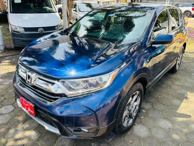 Foto Honda CR-V Turbo Plus usado (2017) color Azul precio $299,000