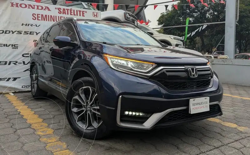 Foto Honda CR-V Touring usado (2022) color Azul financiado en mensualidades(enganche $203,960 mensualidades desde $8,968)
