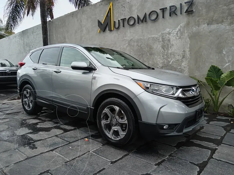 Foto Honda CR-V Turbo Plus usado (2019) color Plata financiado en mensualidades(enganche $148,500)