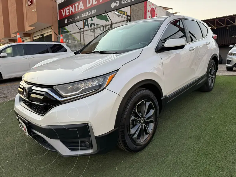 Foto Honda CR-V Turbo Plus usado (2021) color Blanco precio $479,999