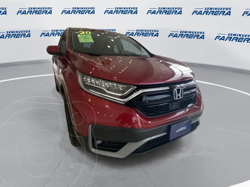 Foto Honda CR-V Turbo Plus usado (2020) color Rojo financiado en mensualidades(enganche $116,600 mensualidades desde $9,671)