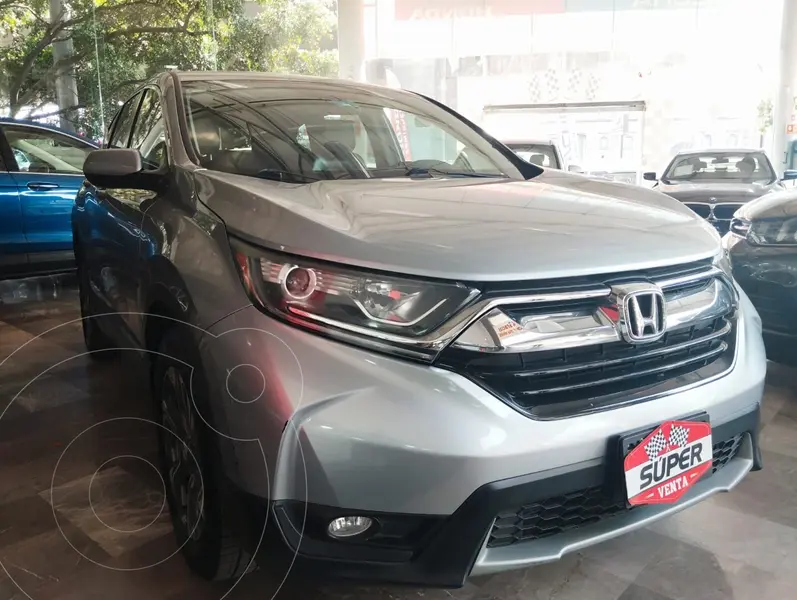 Honda CR-V Turbo Plus usado (2019) color plateado precio $405,000