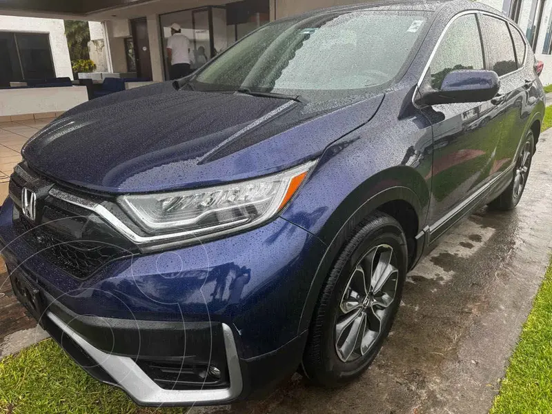 Foto Honda CR-V Turbo Plus usado (2021) color Azul precio $438,000