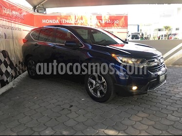 Honda CR-V Turbo Plus usado (2018) color Azul precio $369,000