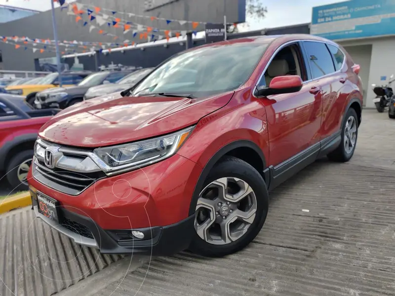 Foto Honda CR-V Turbo Plus usado (2019) color Rojo precio $450,000