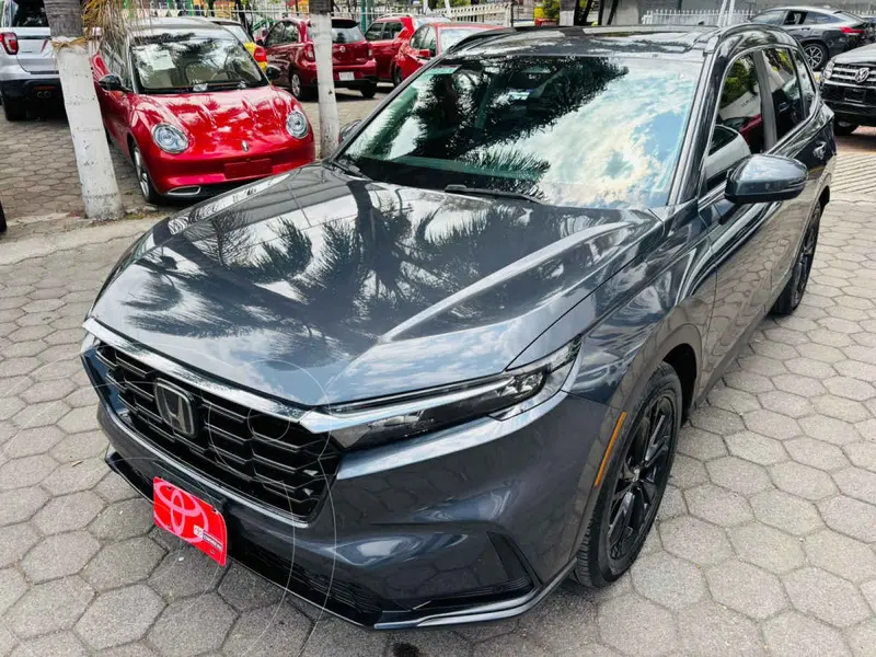 Foto Honda CR-V Touring usado (2025) color Gris financiado en mensualidades(enganche $192,694 mensualidades desde $17,116)