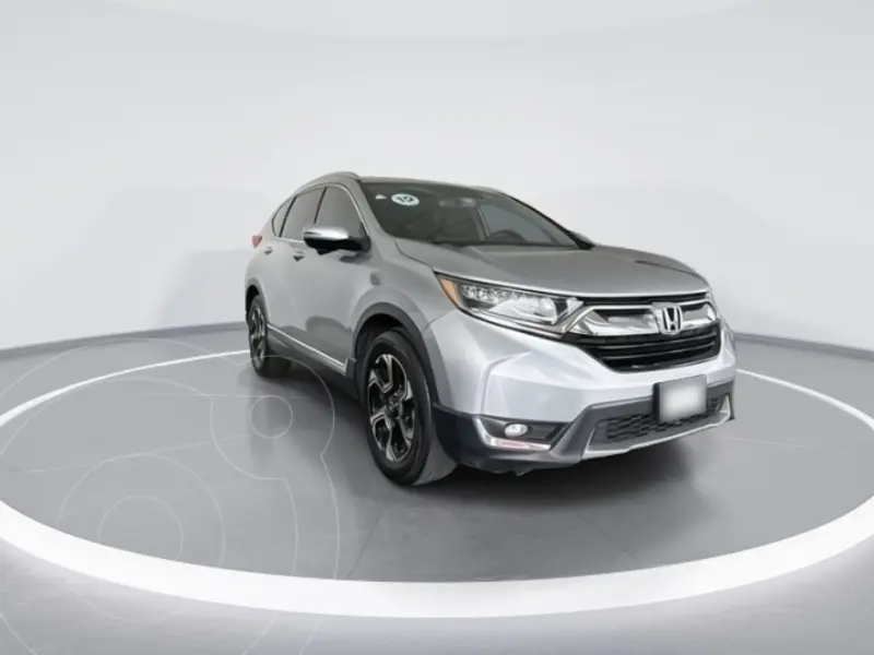 Foto Honda CR-V Touring usado (2019) color plateado precio $399,900