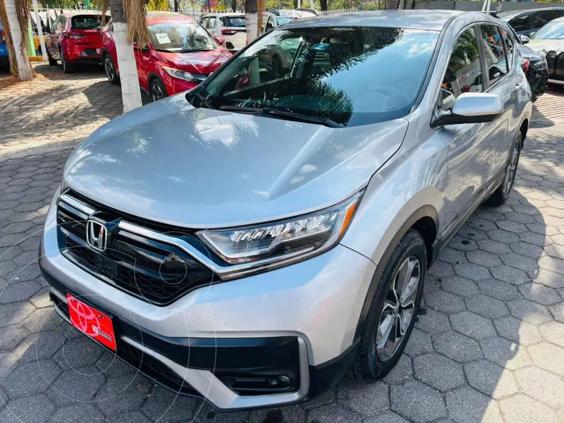Foto Honda CR-V Turbo Plus usado (2020) color Plata financiado en mensualidades(enganche $96,750 mensualidades desde $8,594)