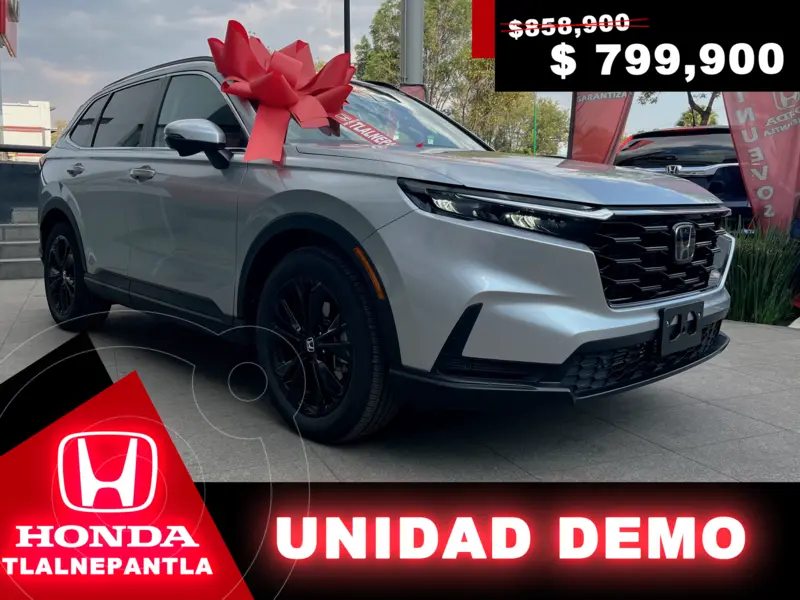 Foto Honda CR-V Touring usado (2025) color plateado precio $799,900